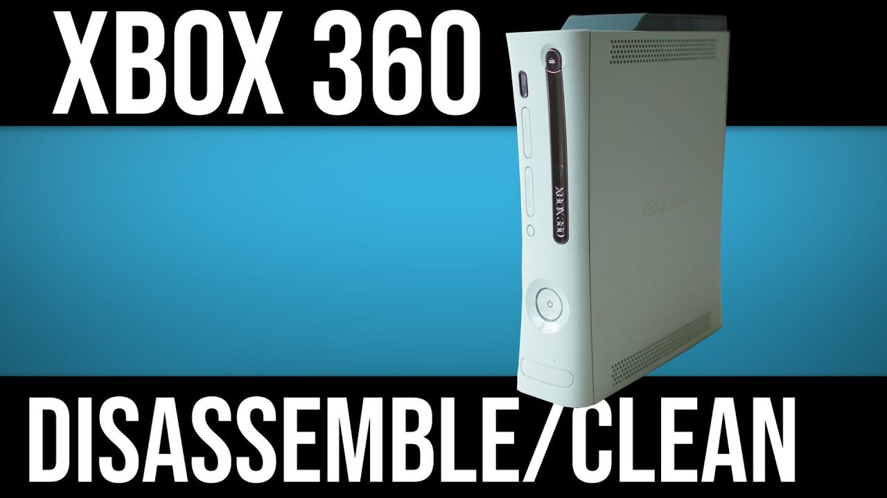 Разборка и чистка Xbox 360 // как я разобрал свой Xbox 360, чтобы почистить/сделать его тише2