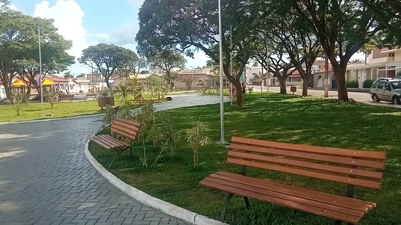 Pra&ccedil;a Gen&eacute;sio Carneiro depois de reformada inaugura&ccedil;&atilde;o segunda-feira