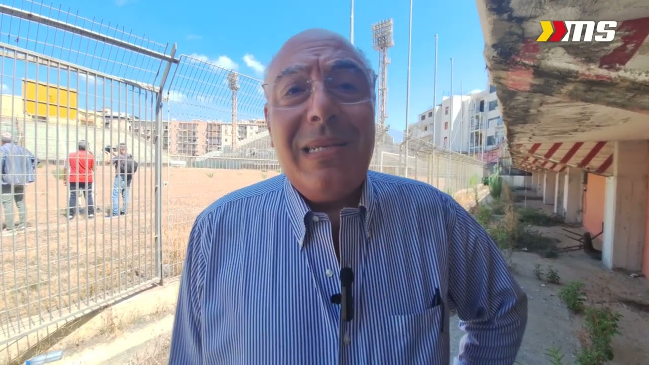 L'assessore allo sport Finocchiaro sui lavori dello stadio 