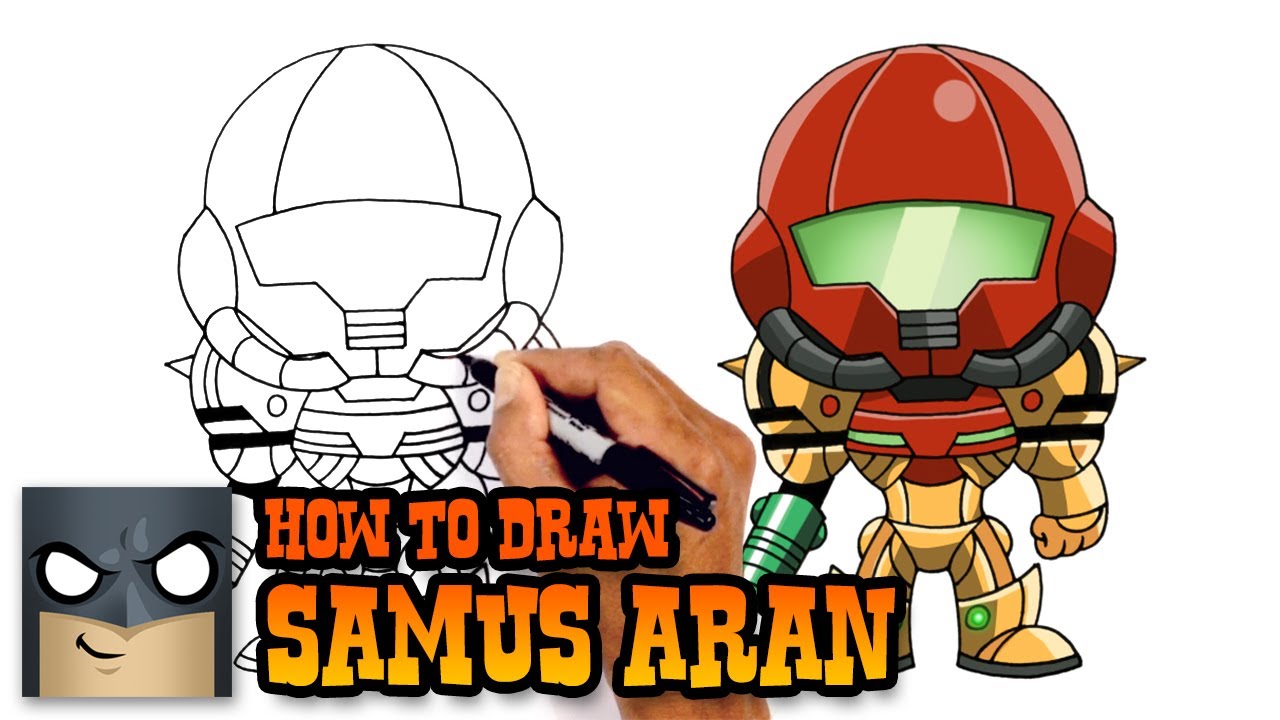 How to Draw Samus Aran | Metroid Prime