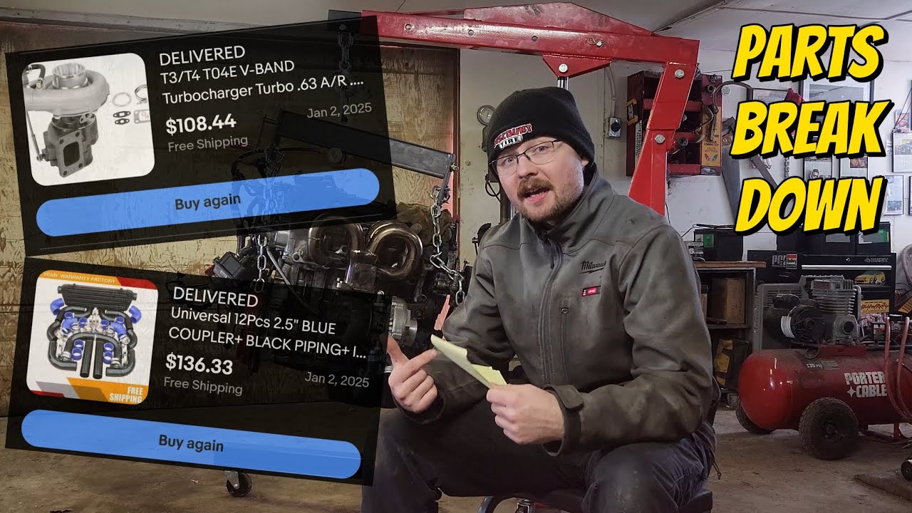 BUDGET TURBO INTEGRA/HONDA: FULL Build List!