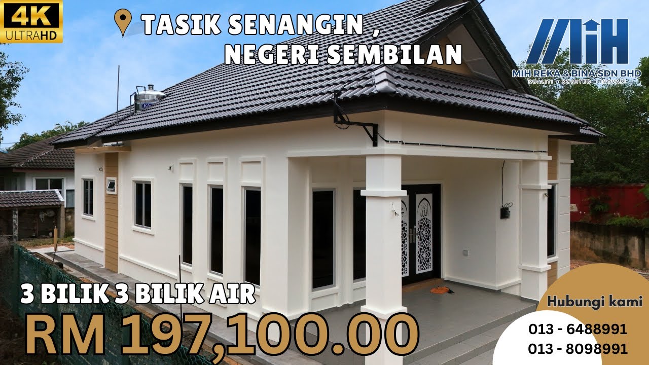 RUMAH 3 BILIK 3 BILIK AIR - TASIK SENANGIN