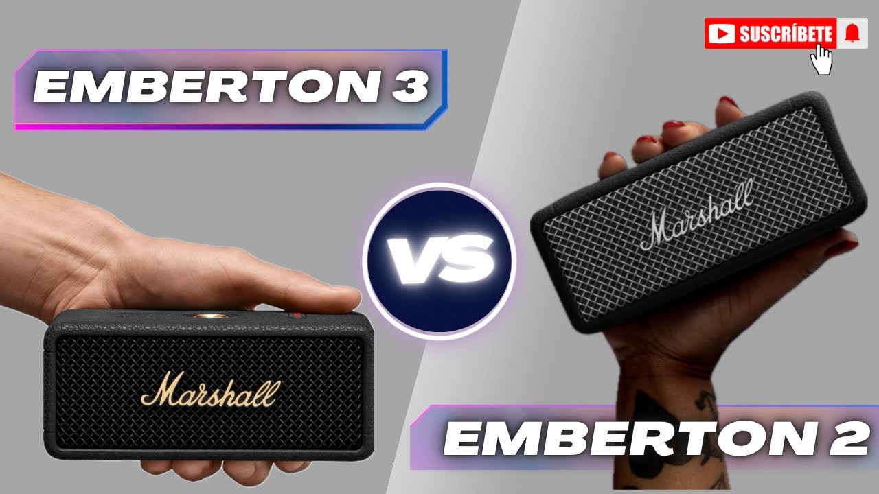 Marshall emberton 2 vs emberton 3 | Audio test | bass test | comparison