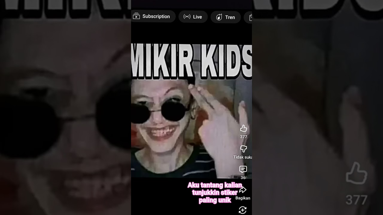 tunjukkin y
