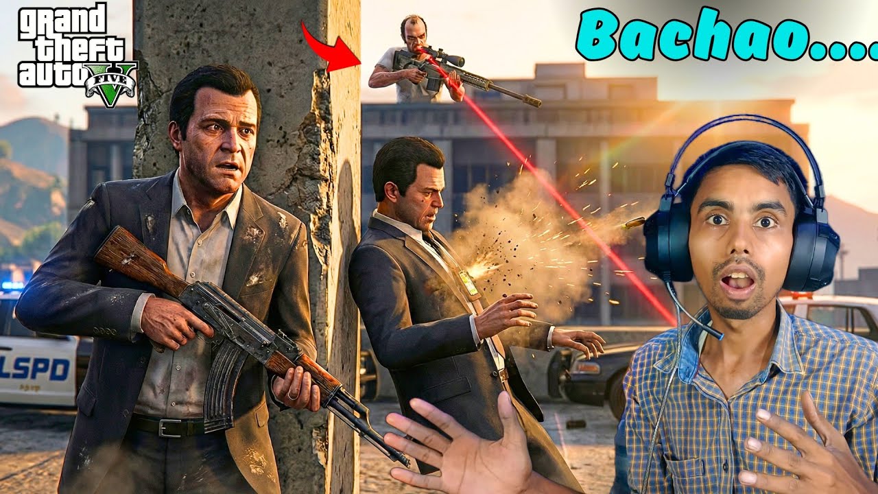TREVOR NE BACHAYA MICHAEL KO! 😱 | The Wrap Up | GTA 5 Hindi