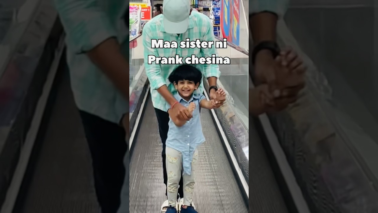 Maa sister ni prank chesina #sister #honey #prank #trending #shorts