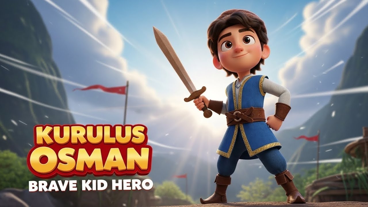 Kurulus Osman 🗡️ Episode 1  Kids 3D Story  Brave Osman Hero Story for Children  2025