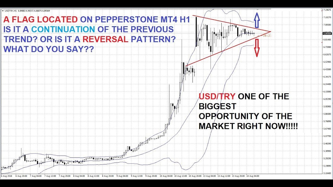 @LiveSignalTrade USD/TRY FLAG PATTERN ON PEPPERSTONE MT4 H1