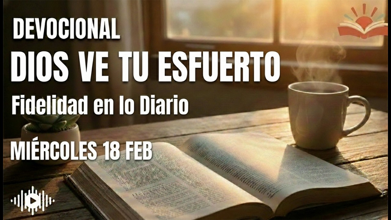 Dios Ve Tu Esfuerzo Fidelidad en lo Diario  Devocional Diario Números 28