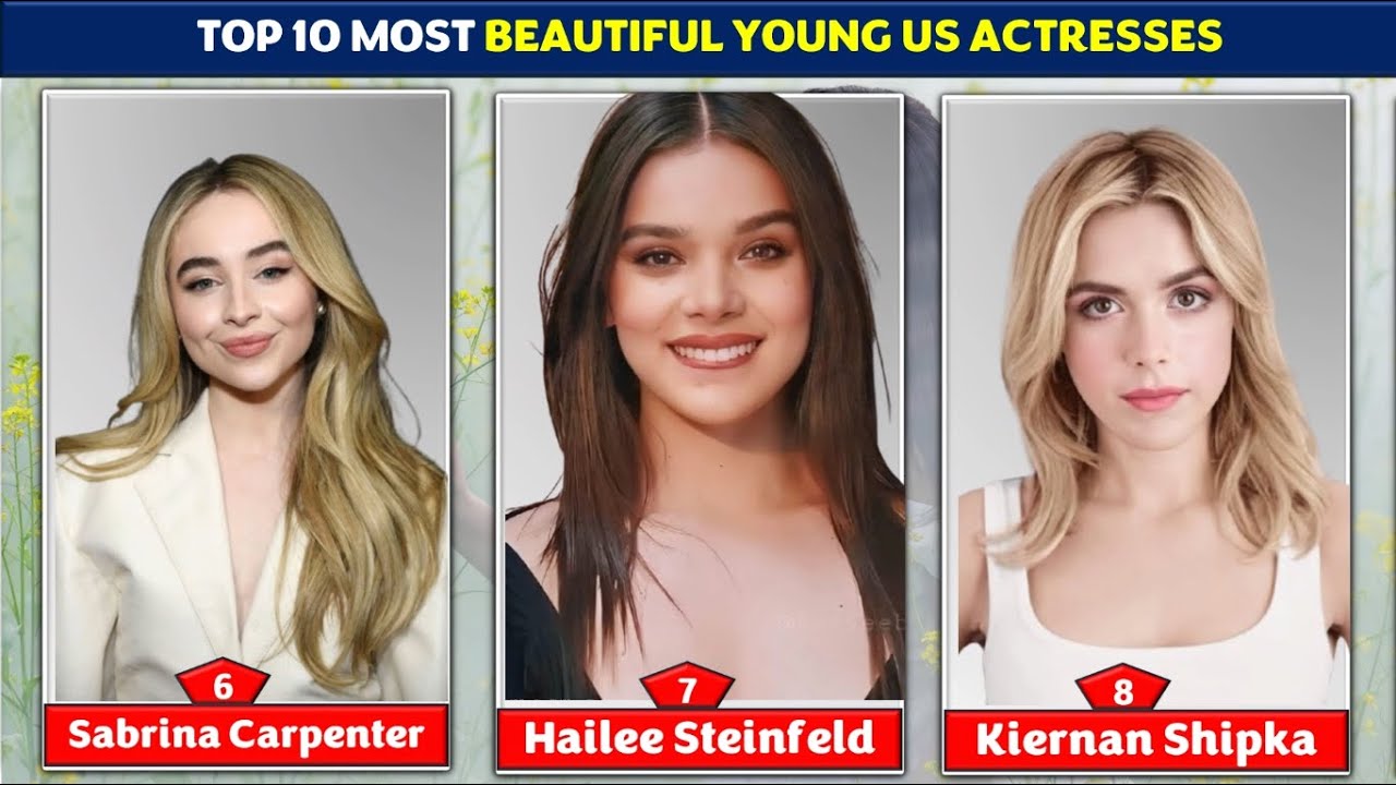 Top 10 Young American Actresses 2026 | Most Beautiful & Trending Celebrities | Zianxi