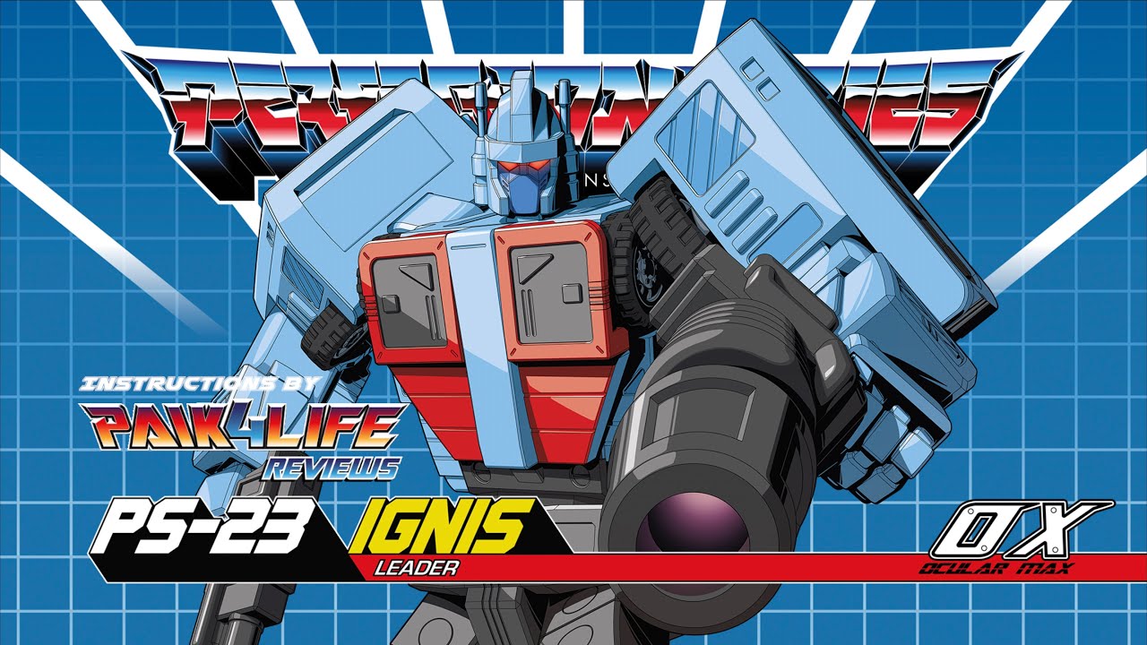 Ocular Max PS-23 Ignis Official Video Manual (Robot Mode Package)