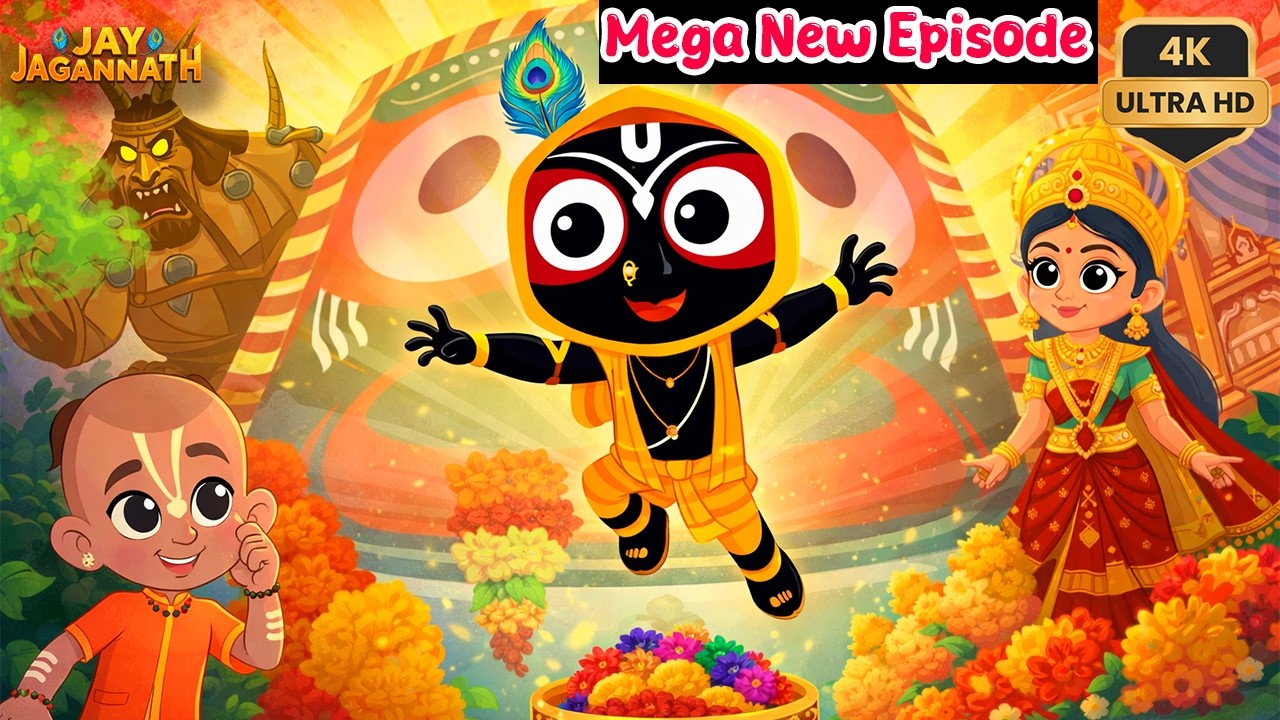 बलराम का प्यारा गधा तुक तुक गुम हो गया| New Special Episode | Jay Jagannath| Jagannath cartoon in 4K