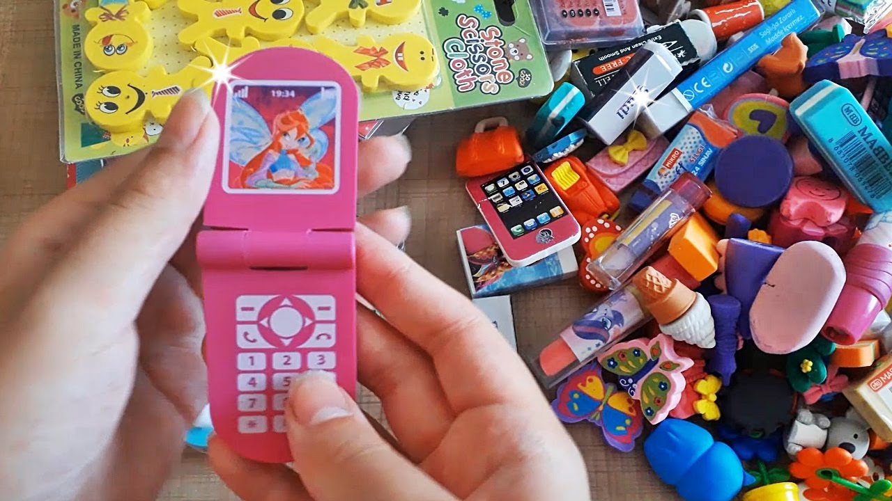 OKULA DÖNÜŞ DEV SİLGİ KOLEKSİYONUM ! ERASER COLLECTİON Back to school