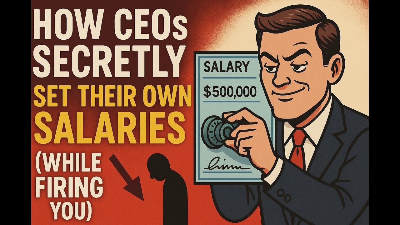 How CEOs Secretly Set Their Own Salaries (While Firing You)!