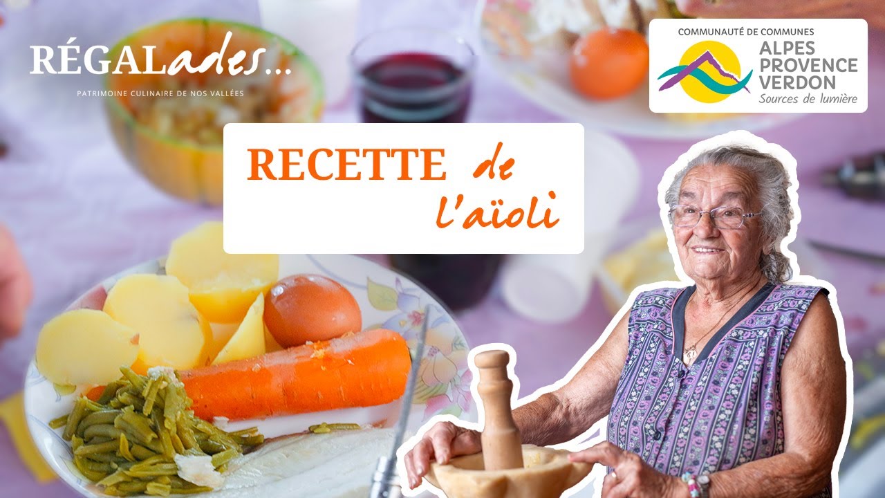 Régalades... Recette de l'aïoli