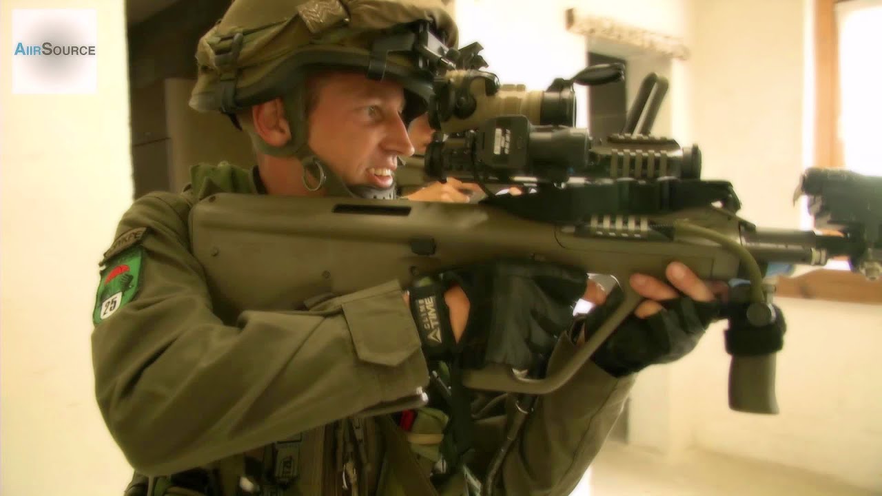 Austrian and Bulgarian Military Defend Town