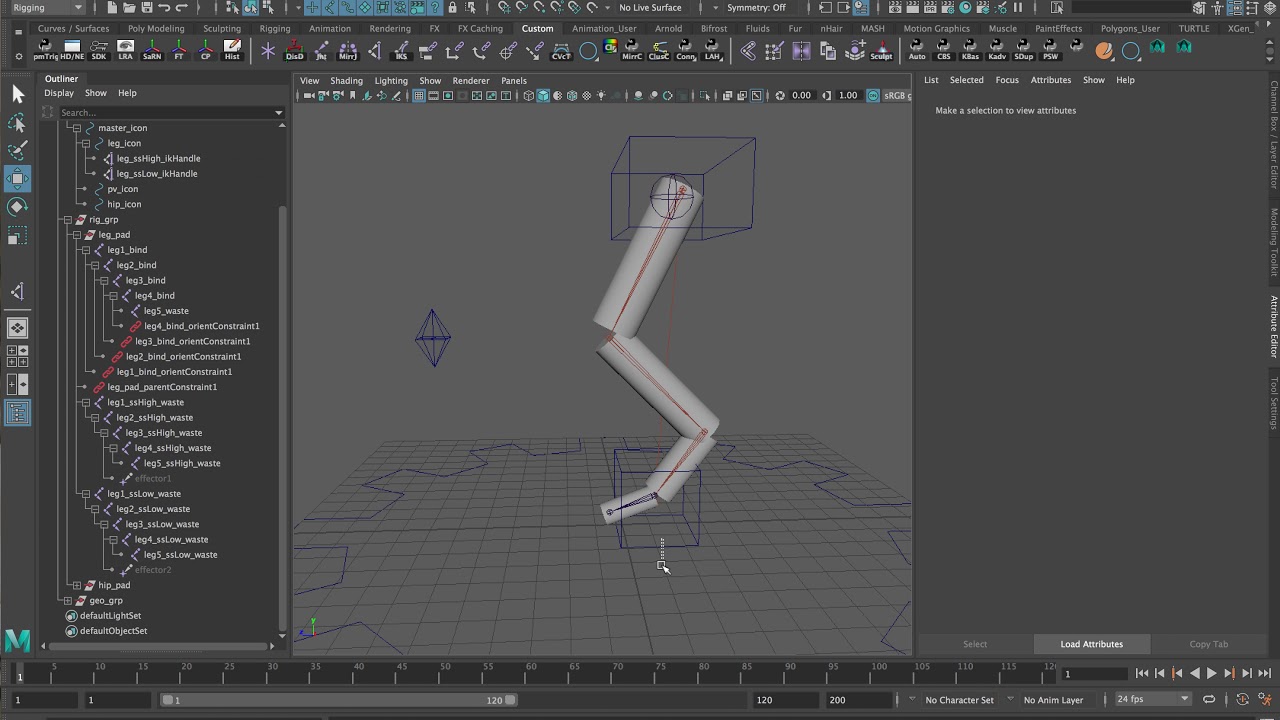 Update - Quad Leg Rig With Spring Solver IK (Bug Fixes)