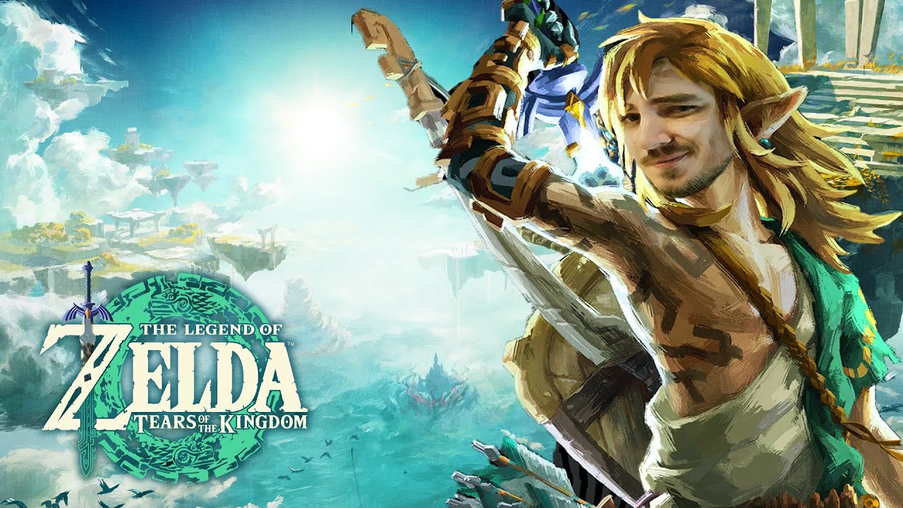 Мэддисон играет в The Legend of Zelda: Tears of the Kingdom
