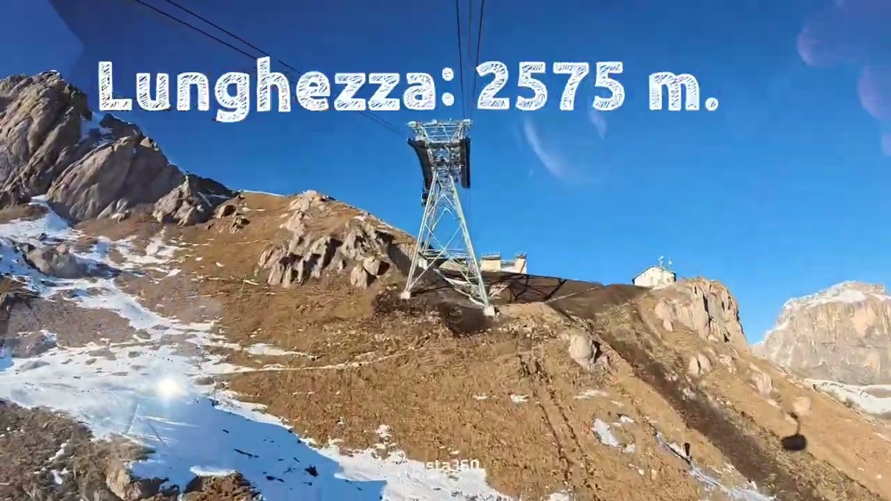 RISALITA INTEGRALE INVERNALE DELLA 3S DOPPELMAYR ( N. 141 ) CAMPITELLO - COL RODELLA