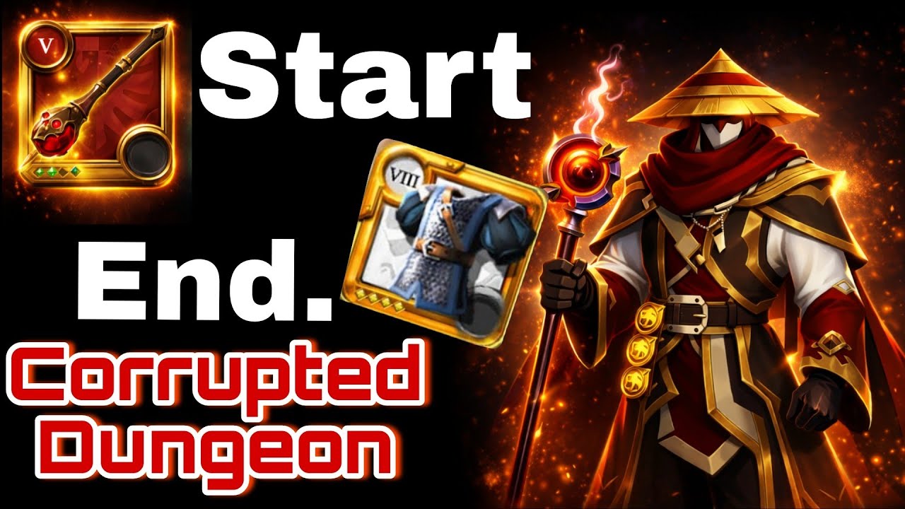 R.I.P Soldier Armor | Life Curse op! | Corrupted Dungeon | Albion Online