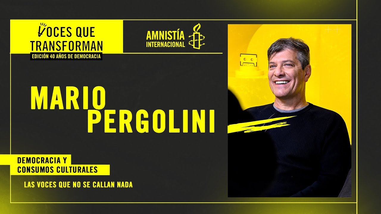 📢  Entrevista con Mario Pergolini | 40 años de democracia en Argentina