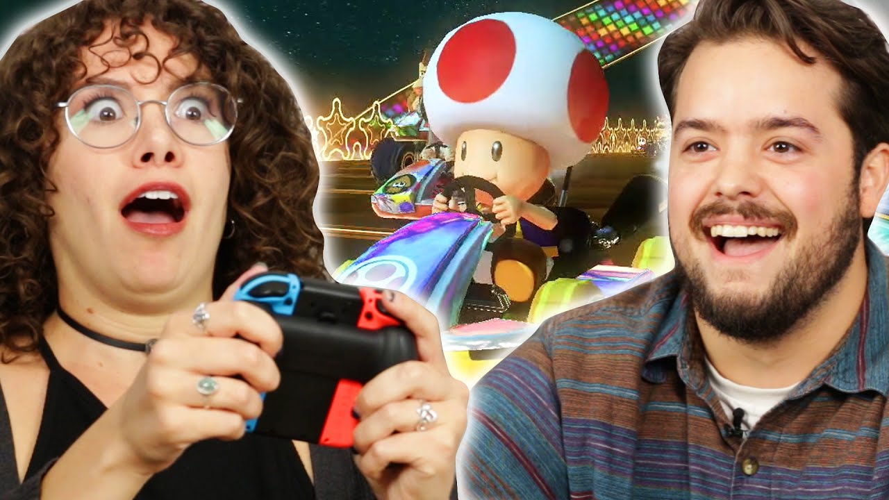 Former Mario Kart Fans Play The Newest Mario Kart