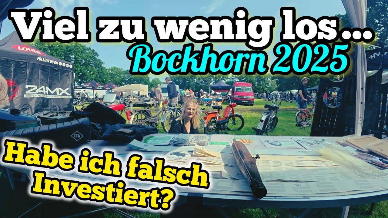 Die Geschäfte beginnen… | Bockhorn Tag 1