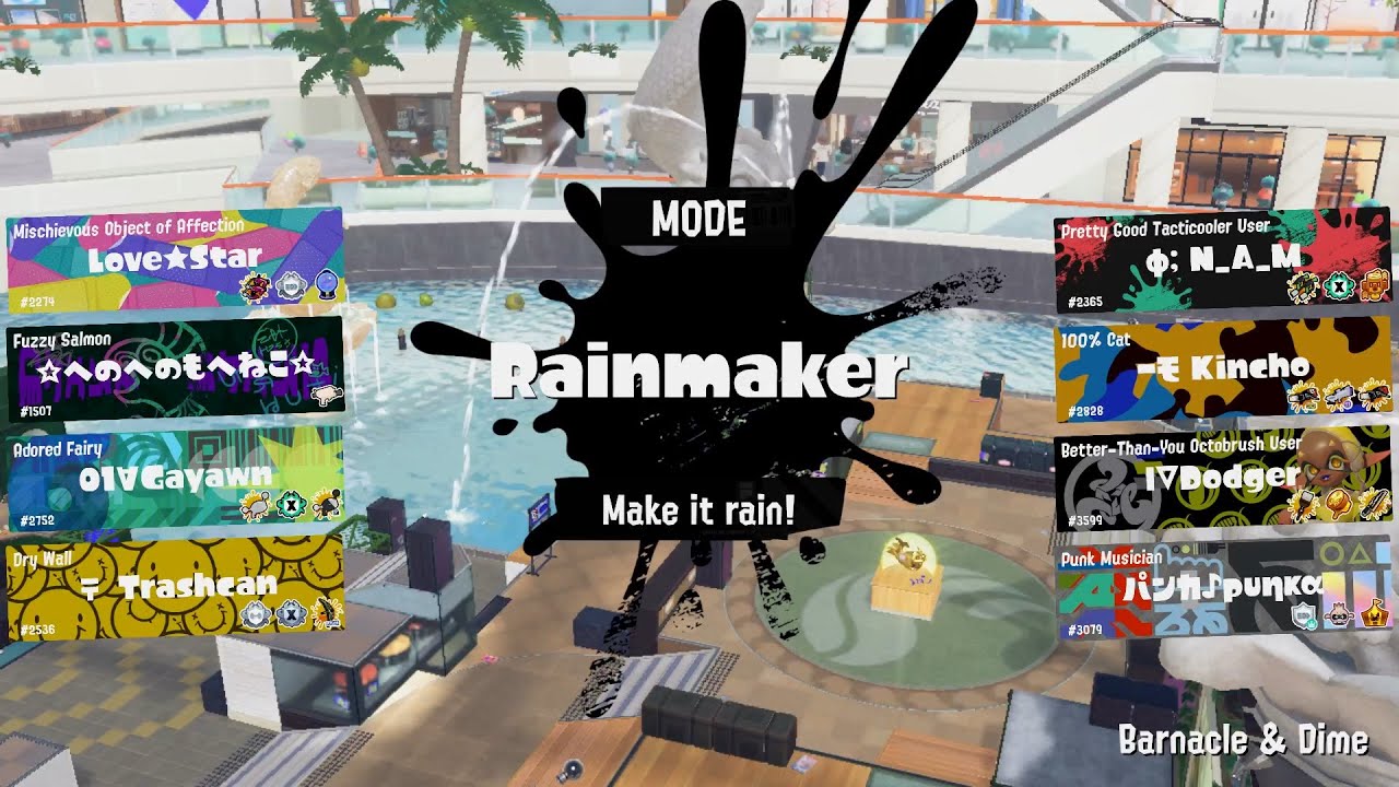 【Splatoon3】X Rank | Rainmaker #35
