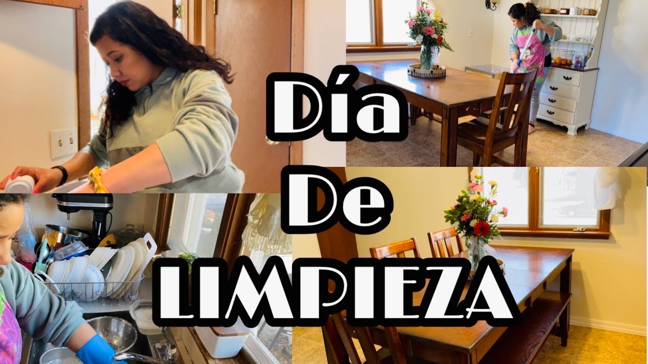 Limpieza de mi Casa!! | Motivate a limpiar y cocinar conmigo!! 🧹🧺🧼