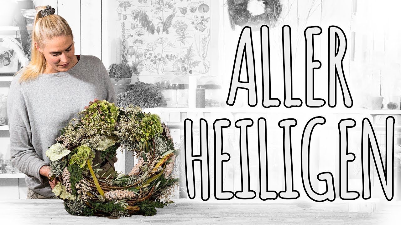 ALLERHEILIGEN DEKORATION MAL ANDERS - DIY