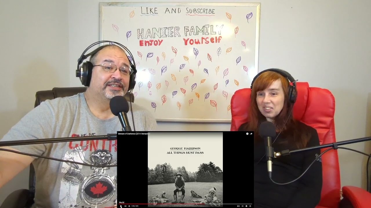 George Harrison - Beware Of Darkness Reaction