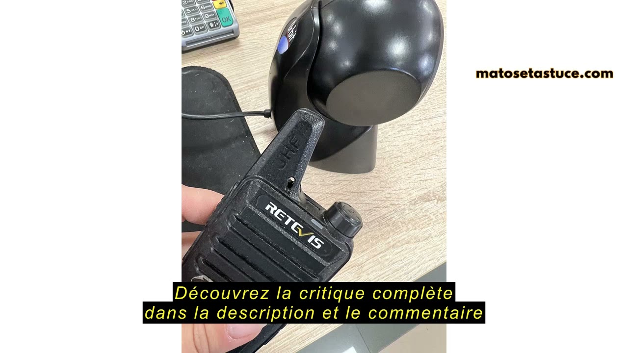 Avis sur la Retevis RT622 Talkie Walkie Professionnel, Talkie-Walkies avec Chargeur 6 Voies, PMR446