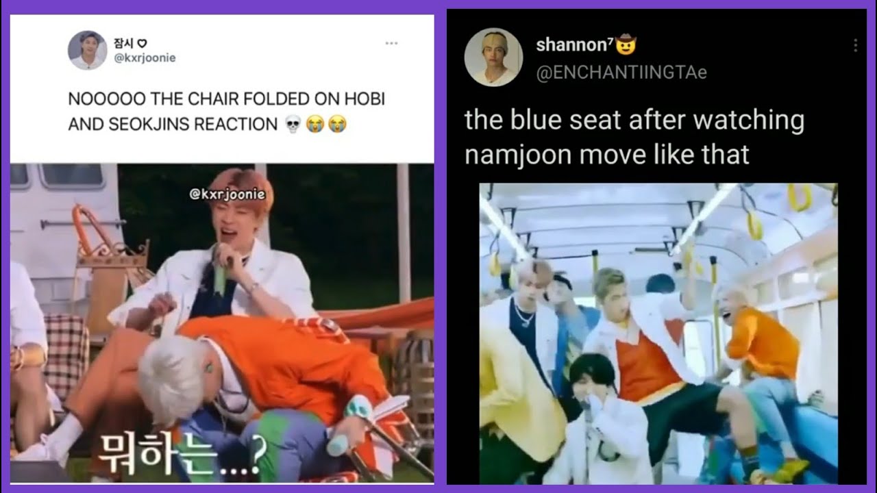 BTS meme tweets that are chaotic