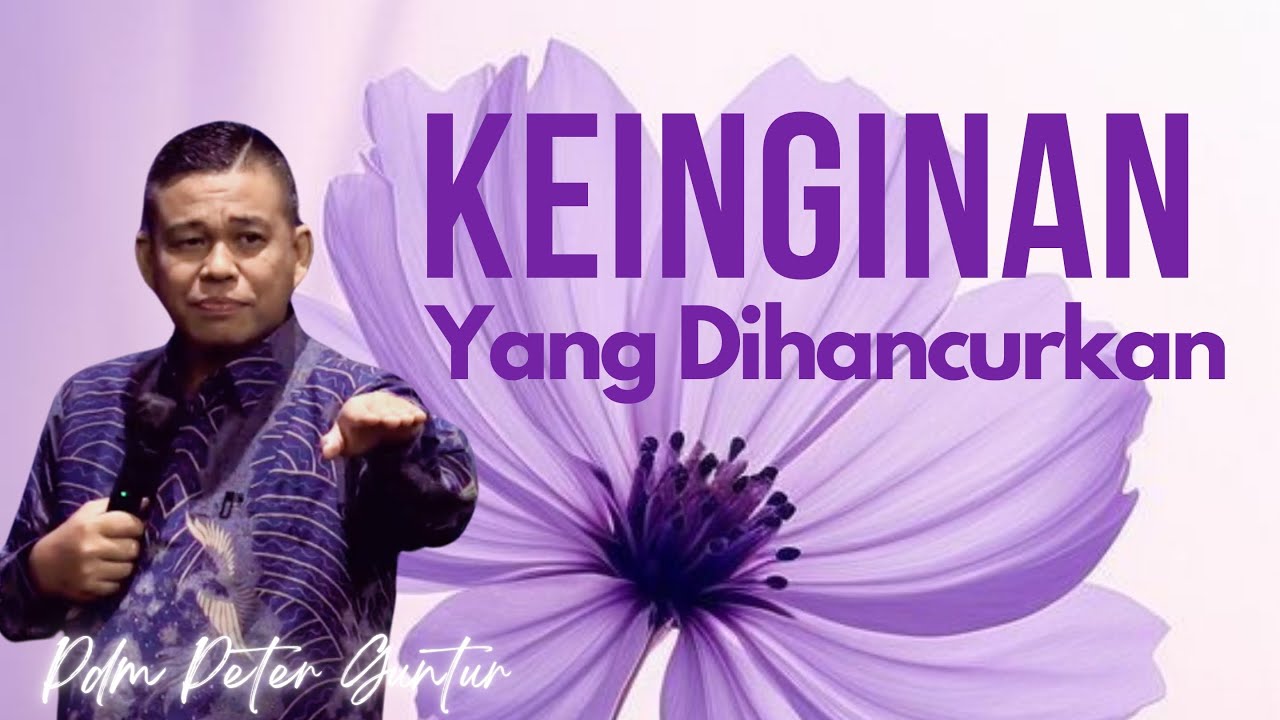 KEINGINANAN YANG DIHANCURKAN   -  PETER GUNTUR