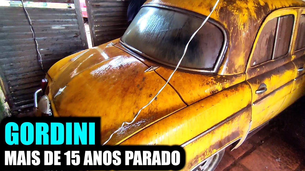 TRATO NO GORDINI MAIS DE 15 ANOS PARADO, SERÁ QUE VAI FUNCIONAR?!?!