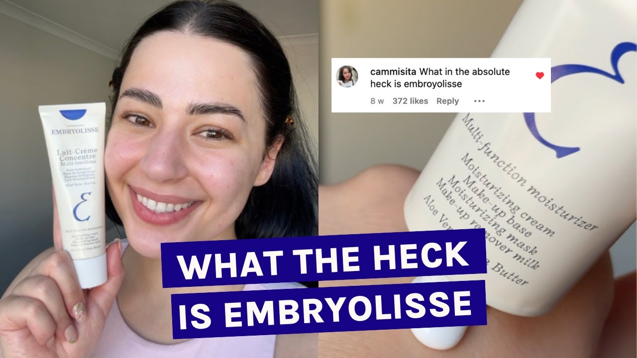 Обзор концентрированного увлажняющего молочка-крема Embryolisse для чувствительной кожи | Для кож...