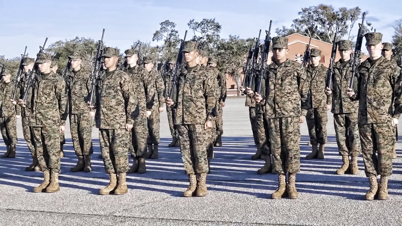 USMC Boot Camp Parris Island • Final Drill