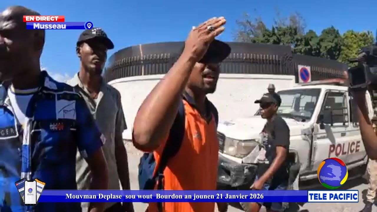 Mouvman Deplase  sou wout  Bourdon an jounen 21 Janvier 2026