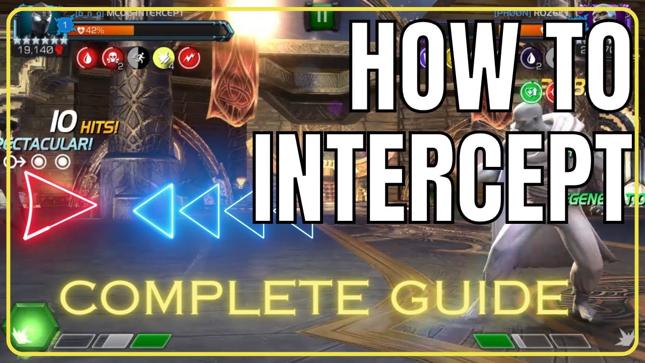 MCOC: How to Intercept ! A complete guide for 2024 with 6 methods !