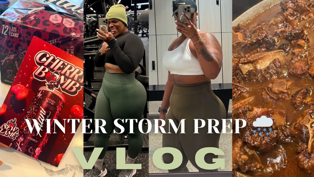 Prepping for a Winter Storm and chatting about life