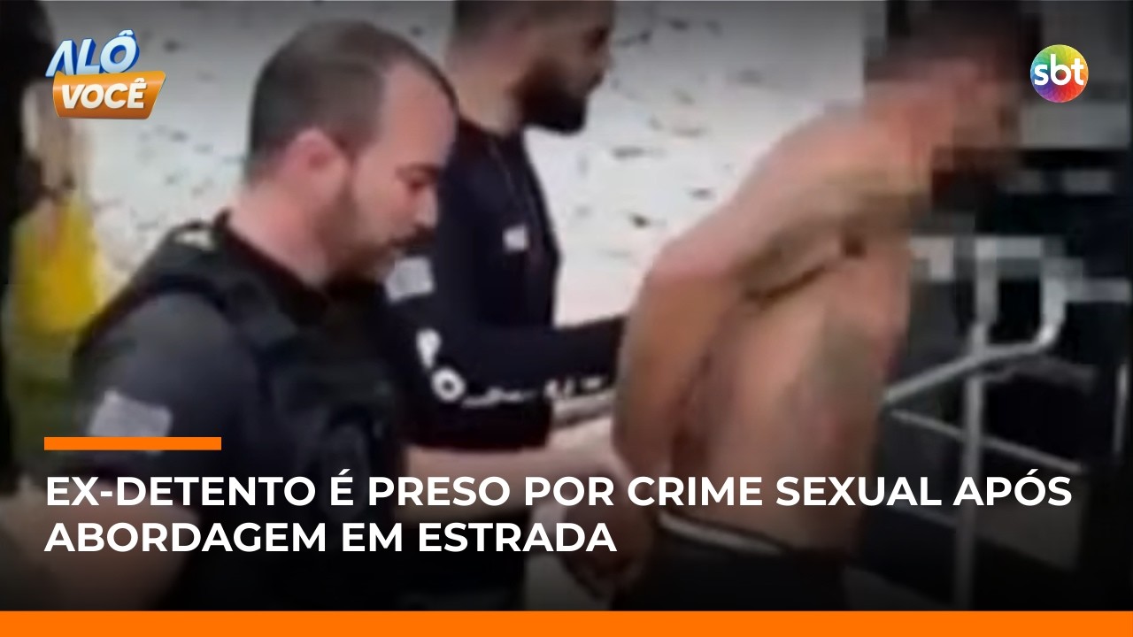 Homem é preso suspeito de estuprar mulher após fingir ajudá-la com carro sem gasolina | #AloVoce