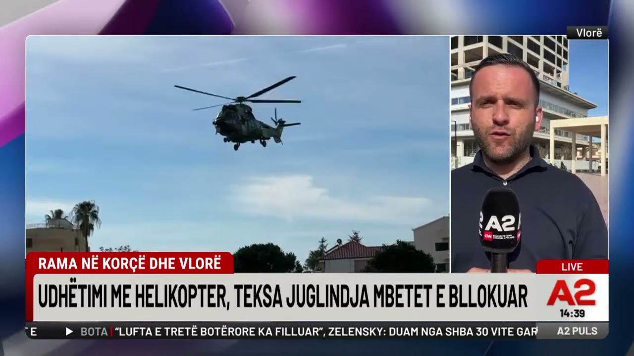 Vizitë e papritur e Ramës në Vlorë. Shkon me helikopter dhe qëndron 15 minuta...