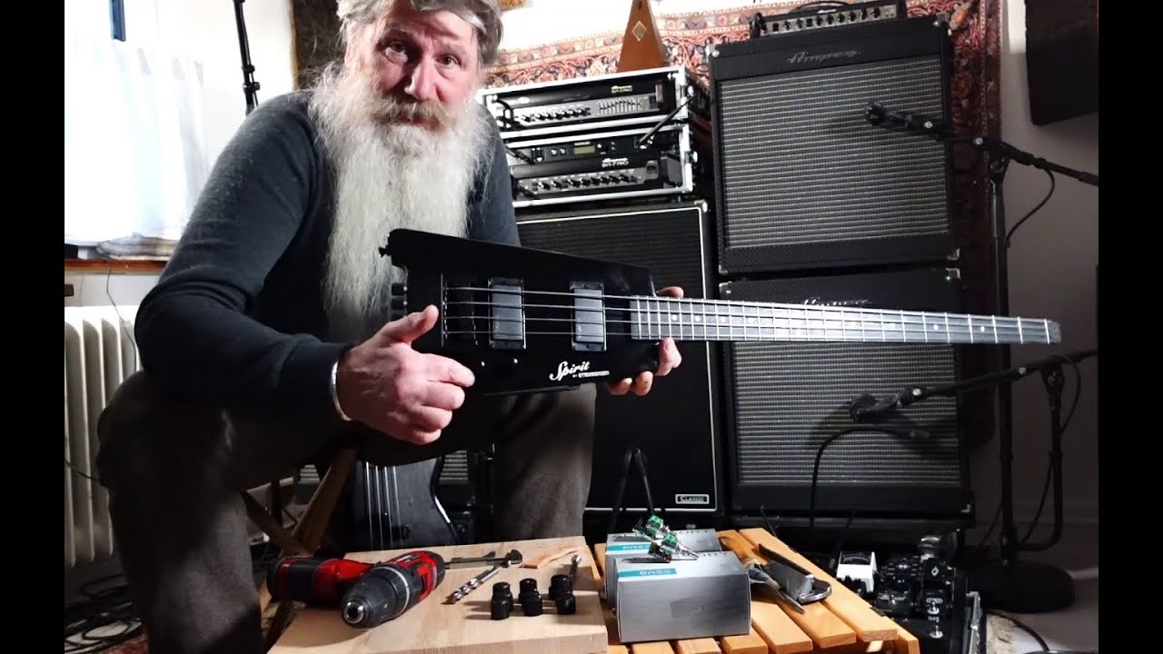 Steinberger Spirit XT-2 Bass Part-1 Active EMG ABC / BTC controls with Warwick Poti knobs