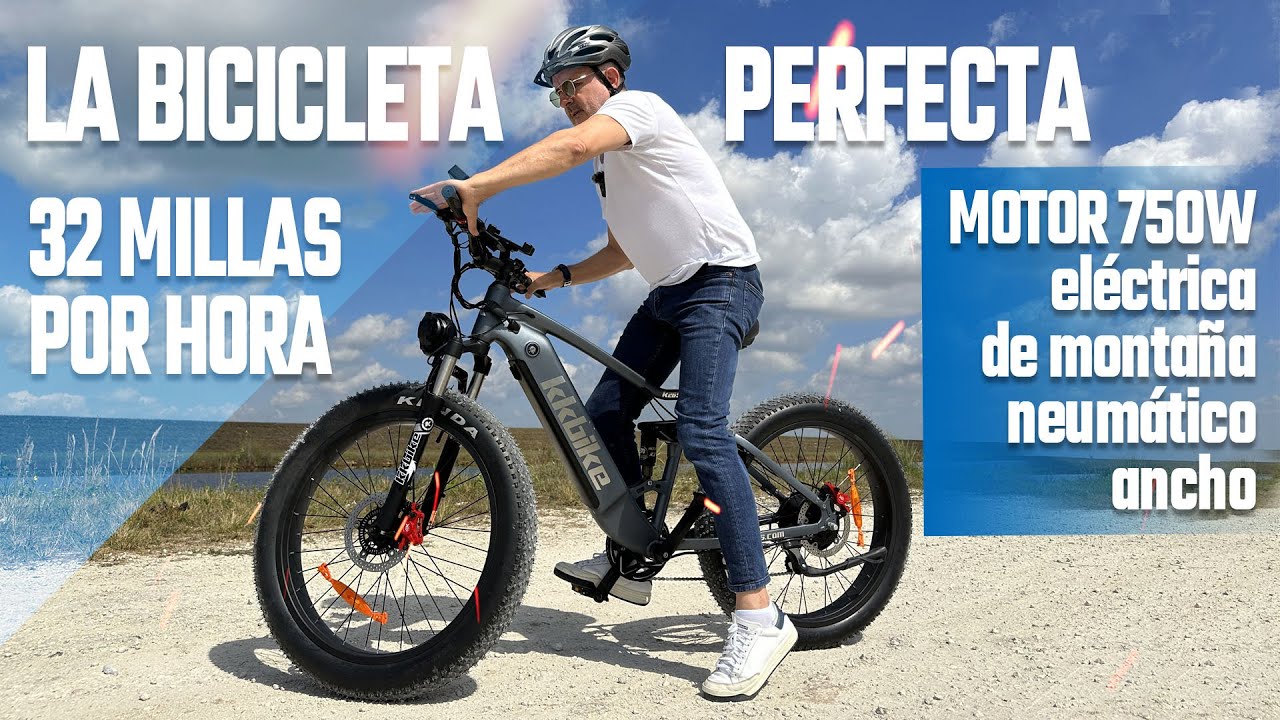 Poniendo a prueba la Bicicleta eléctrica • KKBIKE K26 S 750W