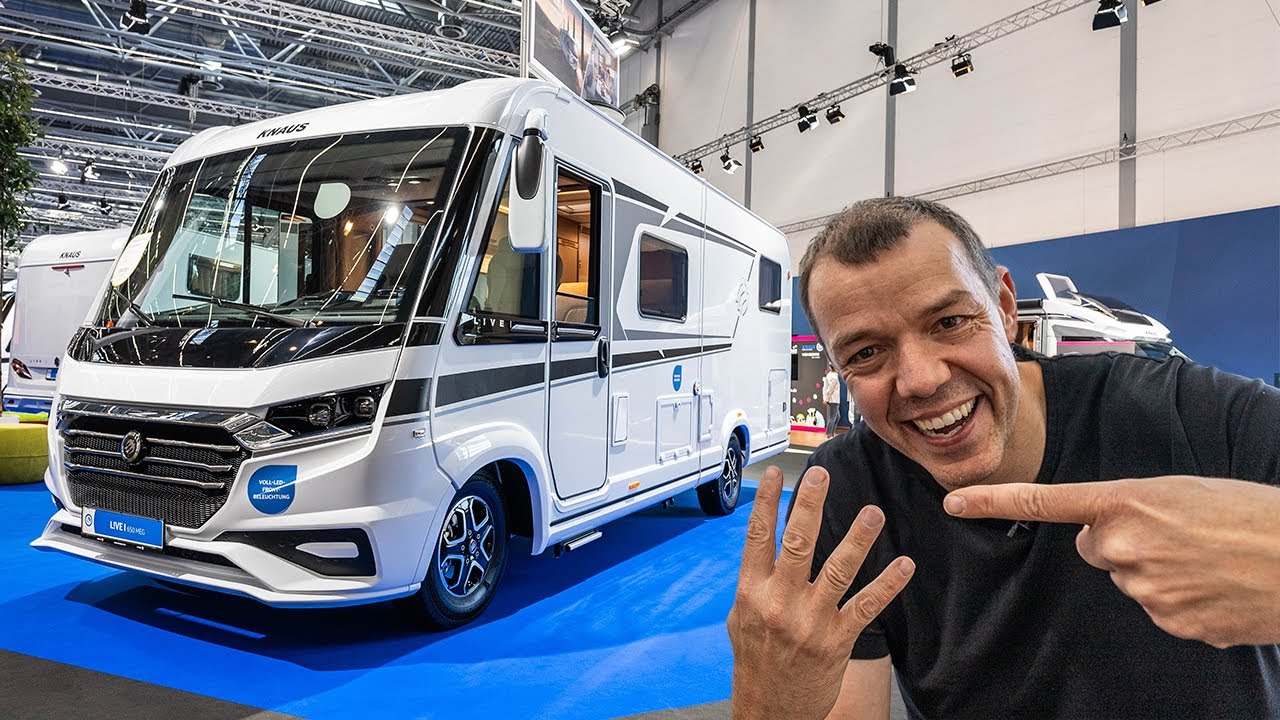 KNAUS LIVE I 650 MEG 2024: Luksus hel-integreret til lille kørekort