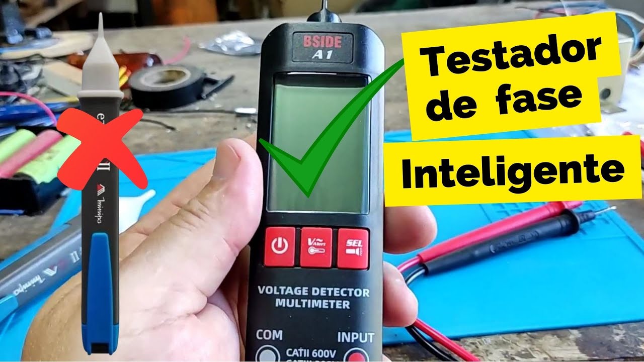 Testador de fase inteligente BSIDE A1- EP235