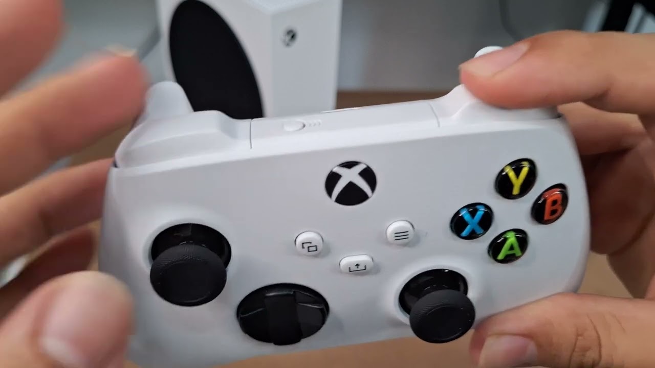 Xbox Series S Como configurar o seu novo console, Unboxing teste no jogo Rocket League