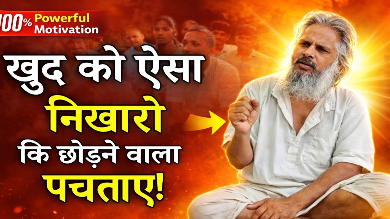 🔥 खुद को ऐसा निखारो कि छोड़ने वाला पछताए – Powerful Motivational Speech 2026।