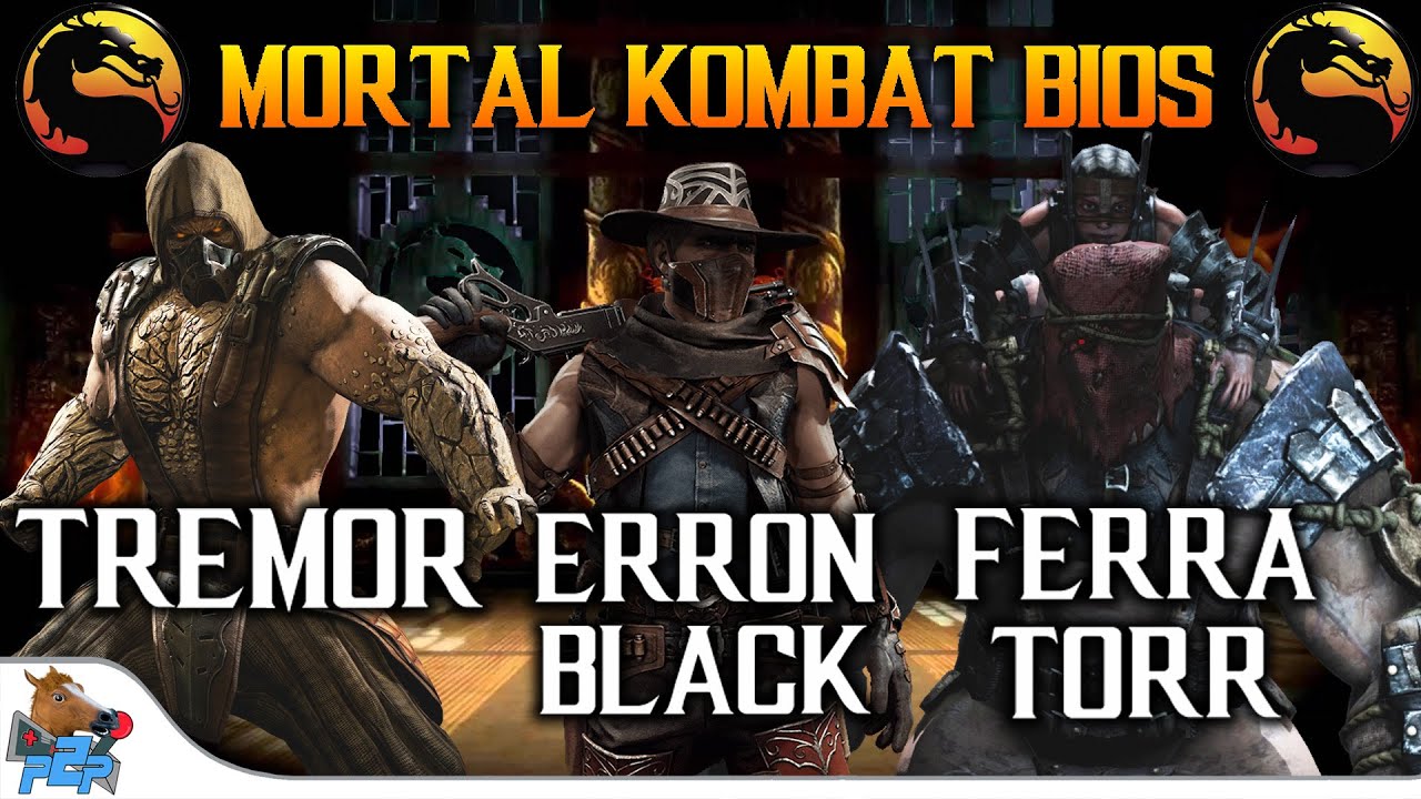 Mortal Kombat Bios: Tremor - Erron Black - Ferra Torr