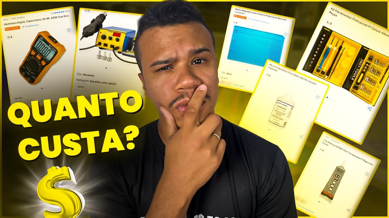 Quanto Gasta Para Come&ccedil;ar a Consertar Celular Em 2025? (Bem Explicado)